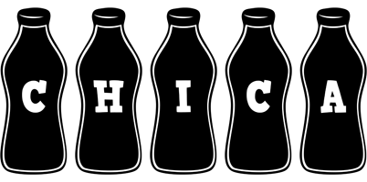 chica bottle logo