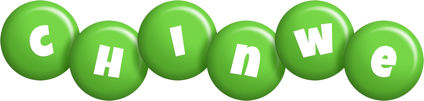 chinwe candy-green logo