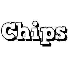 chips snowing logo