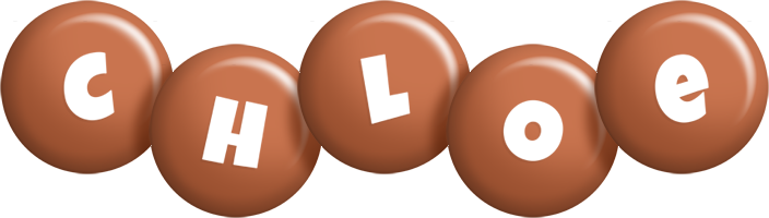 chloe candy-brown logo