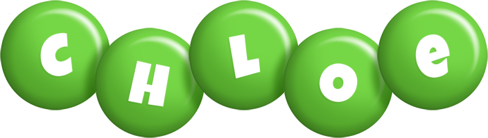 chloe candy-green logo