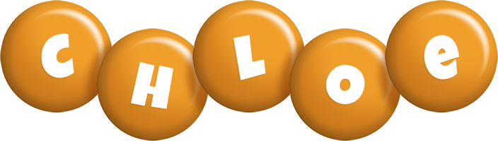 chloe candy-orange logo