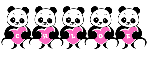 chloe love-panda logo