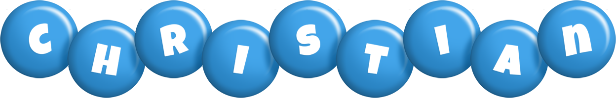 christian candy-blue logo