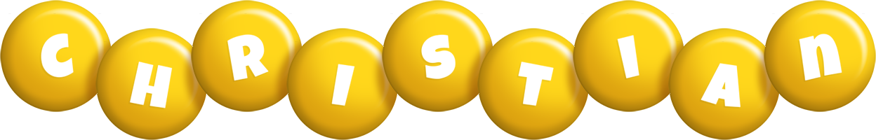 christian candy-yellow logo