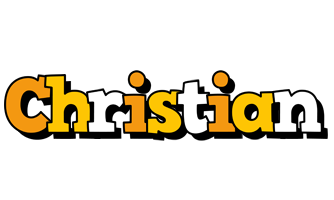 christian cartoon logo