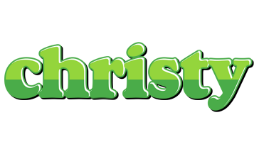 christy apple logo