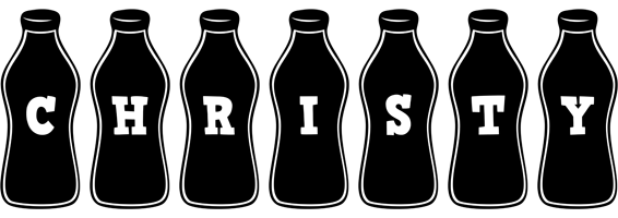 christy bottle logo