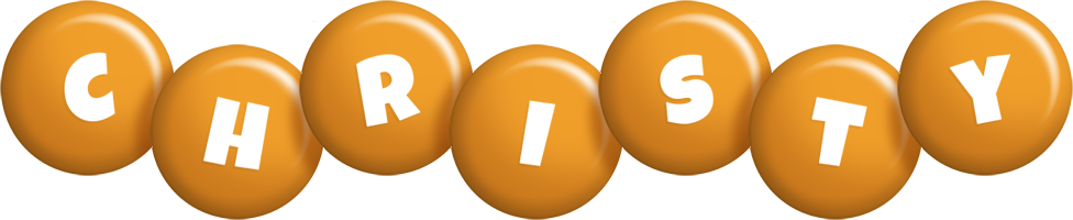 christy candy-orange logo