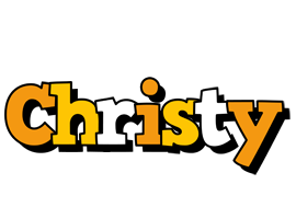 christy cartoon logo