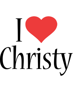 christy i-love logo
