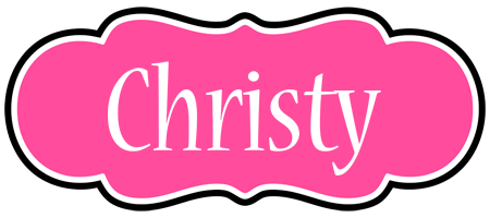 christy invitation logo