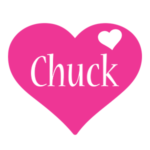 chuck love-heart logo