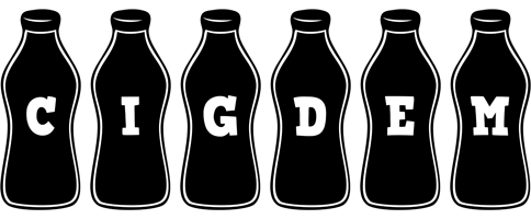 cigdem bottle logo