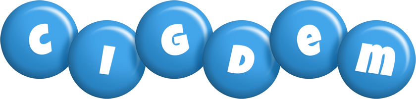 cigdem candy-blue logo