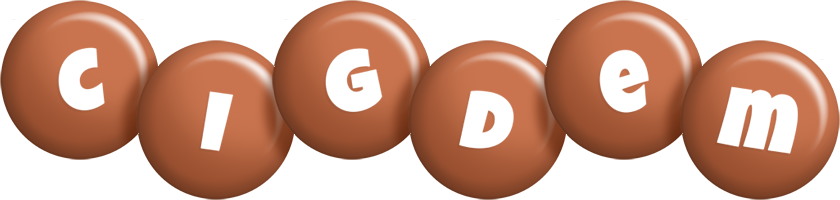 cigdem candy-brown logo