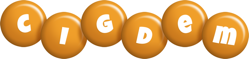 cigdem candy-orange logo