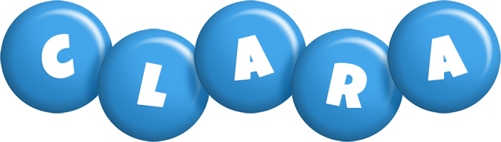 clara candy-blue logo