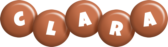 clara candy-brown logo