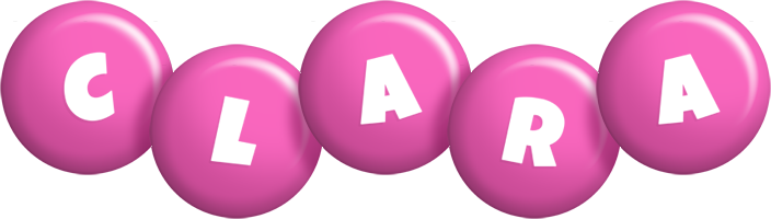 clara candy-pink logo