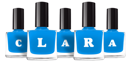 clara glossy logo