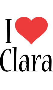 clara i-love logo
