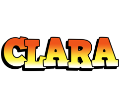 clara sunset logo