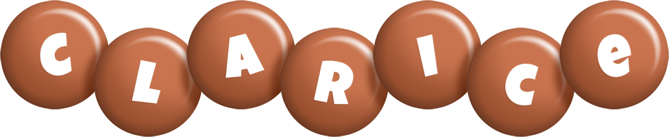 clarice candy-brown logo