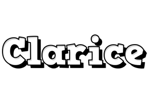 clarice snowing logo