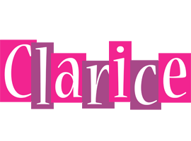 clarice whine logo