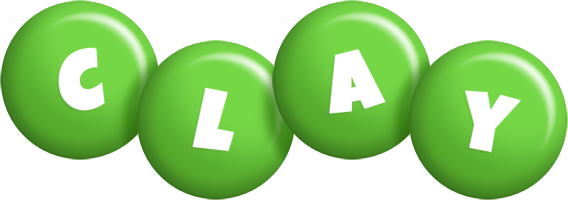 clay candy-green logo