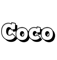 coco snowing logo