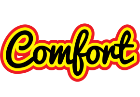 comfort flaming logo