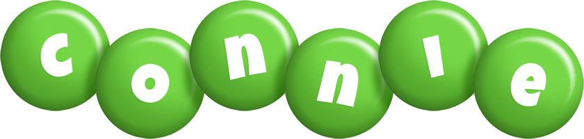 connie candy-green logo
