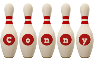 conny bowling-pin logo