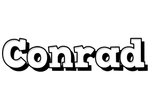 conrad snowing logo