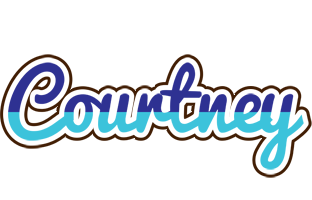 courtney raining logo