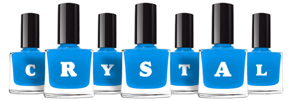 crystal glossy logo