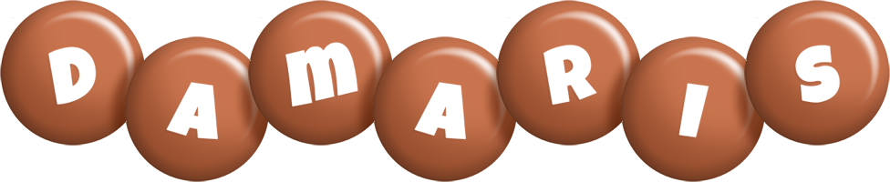 damaris candy-brown logo