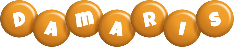 damaris candy-orange logo