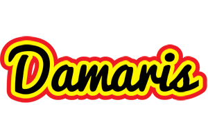 damaris flaming logo