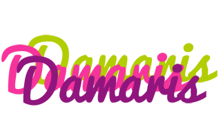 damaris flowers logo