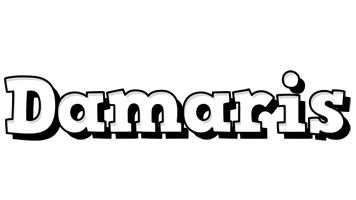 damaris snowing logo
