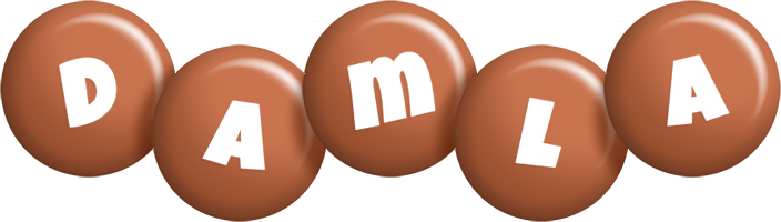 damla candy-brown logo