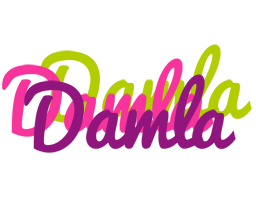 damla flowers logo