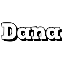 dana snowing logo