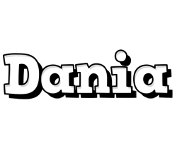 dania snowing logo