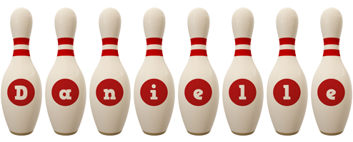 danielle bowling-pin logo