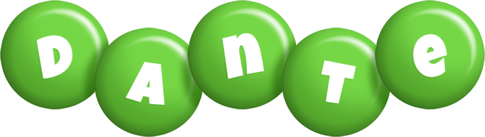 dante candy-green logo