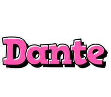 dante girlish logo